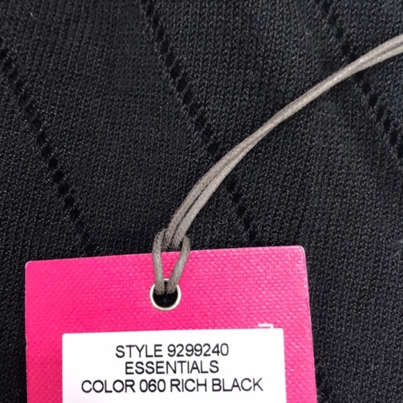 Plus Size Women's Vince Camuto Pointelle Open Fron - Picture 5 of 6